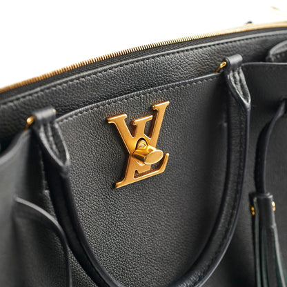 Louis Vuitton Lock Me Black Tote