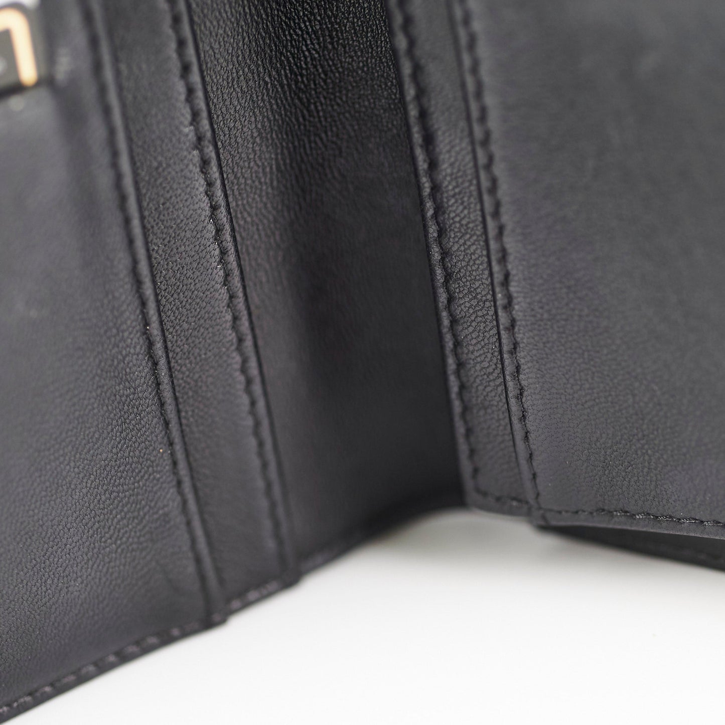 Chanel Boy Black Lambskin Wallet