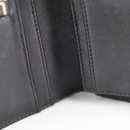 Chanel Boy Black Lambskin Wallet