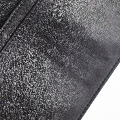 Chanel Boy Black Lambskin Wallet