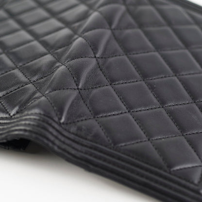 Chanel Boy Black Lambskin Wallet