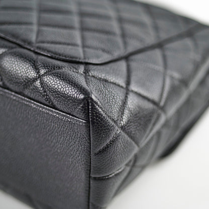 Chanel Kelly Caviar Top Handle Black