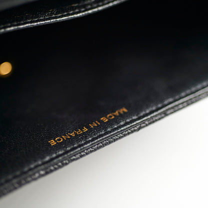 Chanel Kelly Caviar Top Handle Black