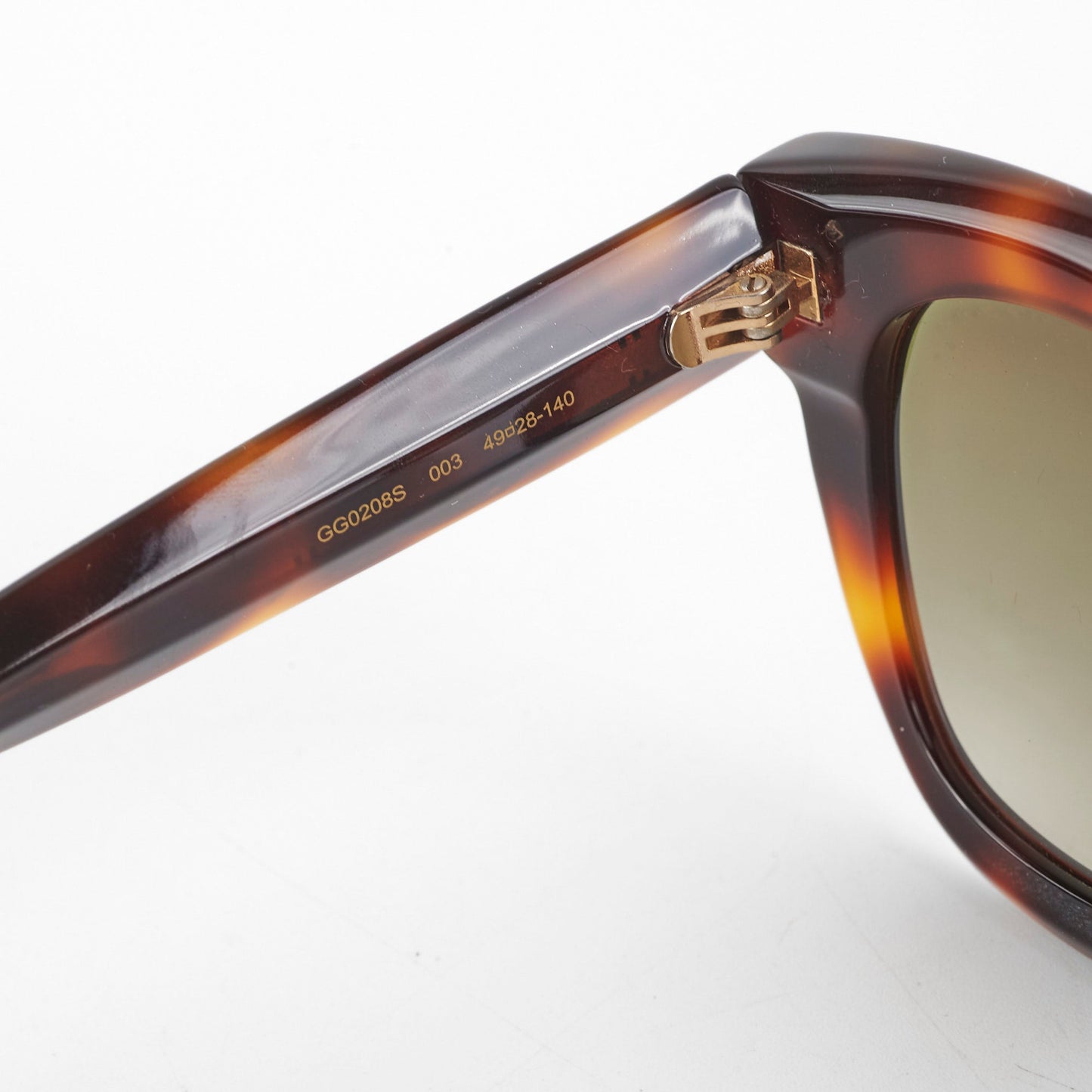 Gucci Tortoise Shell Star and Bee Sunglasses