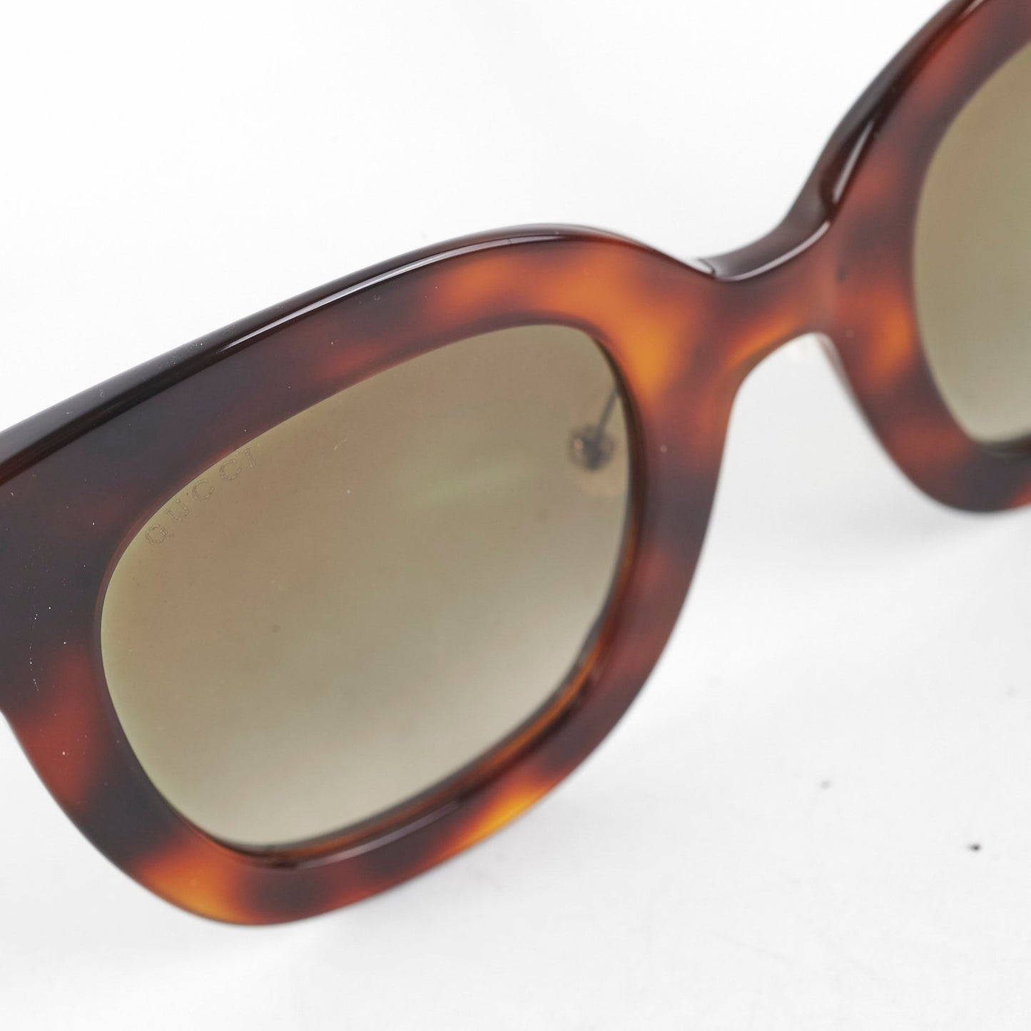 Gucci Tortoise Shell Star and Bee Sunglasses