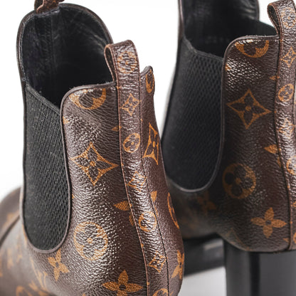 Louis Vuitton Monogram Boots Size 36.5