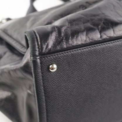 Chanel Deauville Tote Medium Black