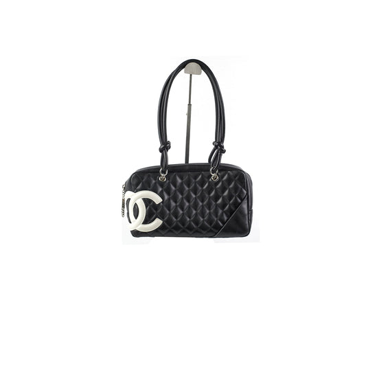 Chanel Cambon Bowling Bag Black