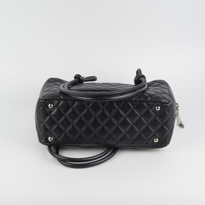Chanel Cambon Bowling Bag Black