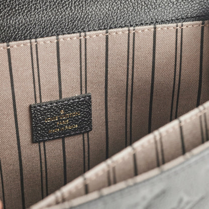 Louis Vuitton Black Monogram Empreinte Metis 2018