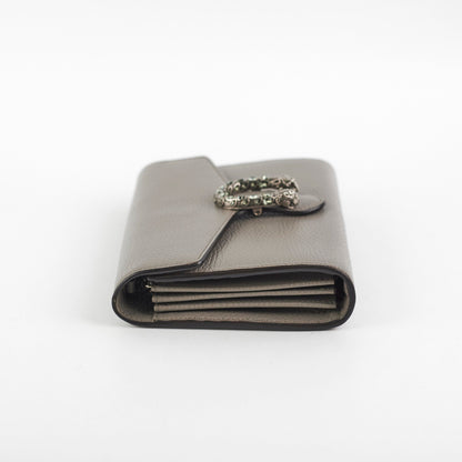 Gucci Dionysus Wallet On Chain Grey