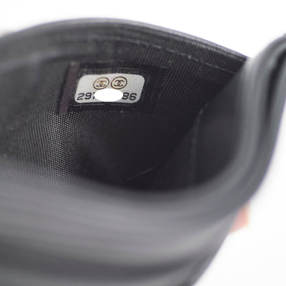 Chanel Boy Cardholder Black