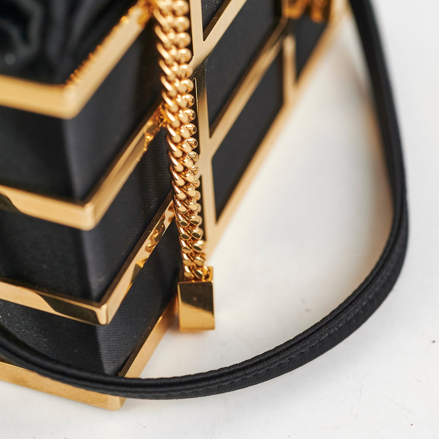 Saint Laurent Cage Minaudiere Bag