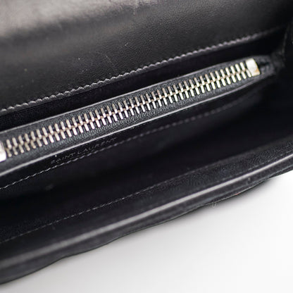 Saint Laurent Suede Black Tassel