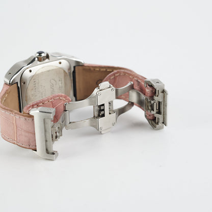 Cartier Santos De Watch Pink Automatic Movement
