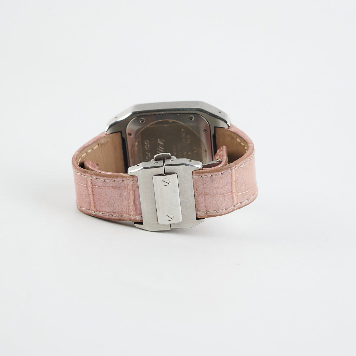 Cartier Santos De Watch Pink Automatic Movement