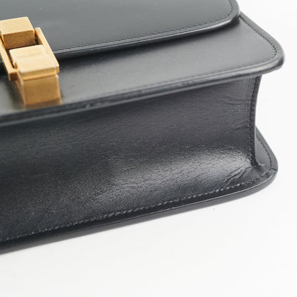 Saint Laurent Le Carre Satchel Box Black