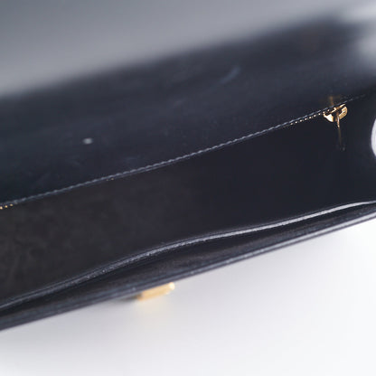 Saint Laurent Le Carre Satchel Box Black