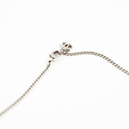 Chanel CC Costume Jewellery Silver Necklace