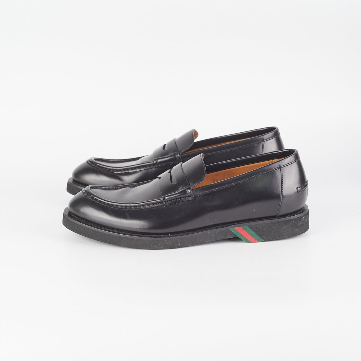 Gucci Loafer Shoes size 5 39 Black