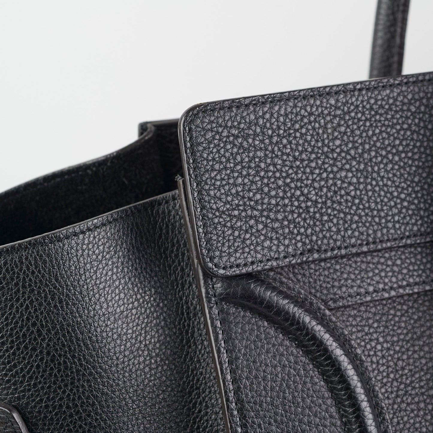 Celine Mini Luggage Calfskin Black