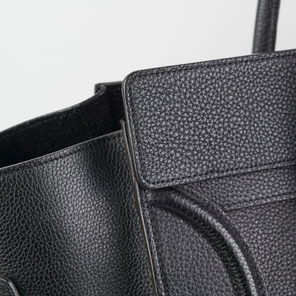 Celine Mini Luggage Calfskin Black