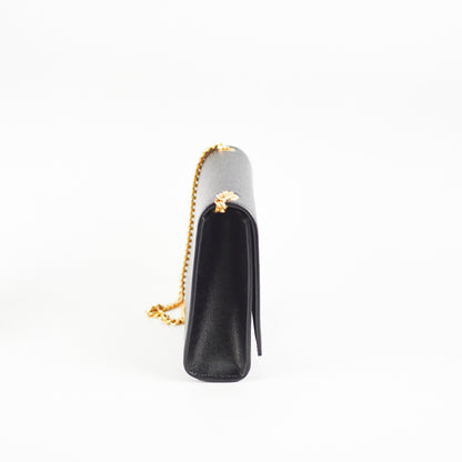 Saint Laurent Kate Medium Black Crossbody Bag
