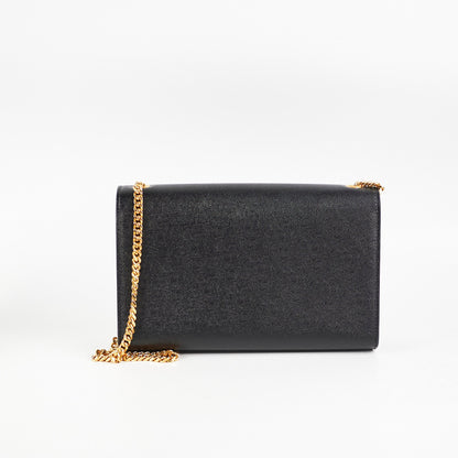 Saint Laurent Kate Medium Black Crossbody Bag