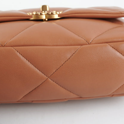 Chanel 19 Small Caramel