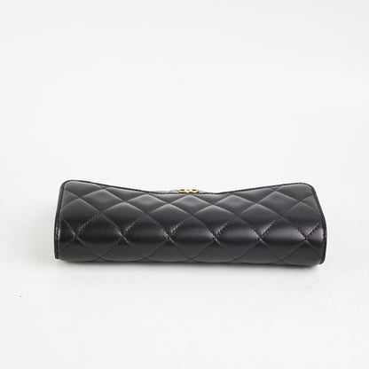 Chanel Long Wallet Black