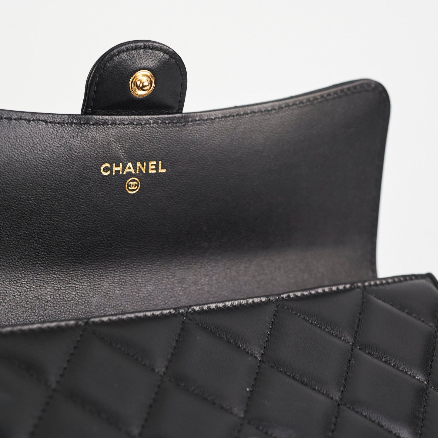 Chanel Long Wallet Black