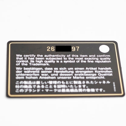 Chanel Long Wallet Black