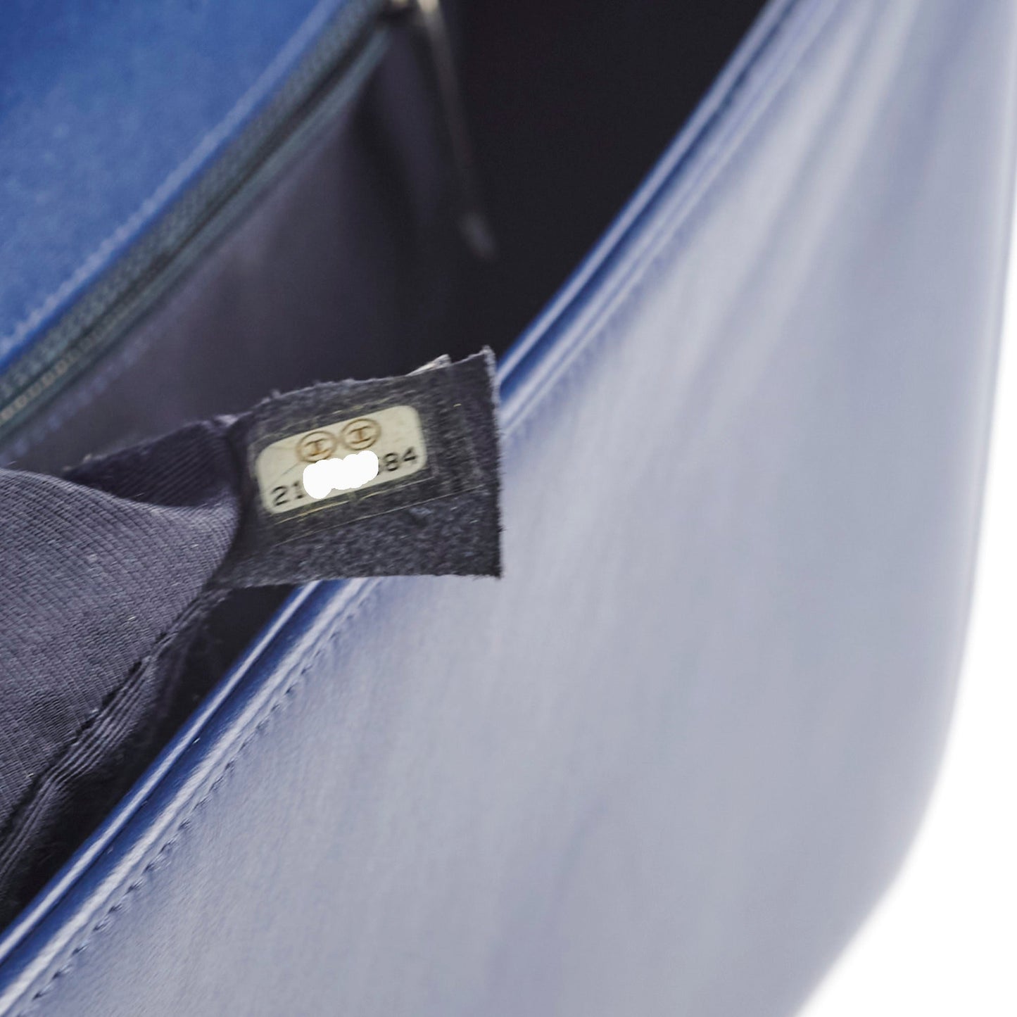 Chanel New Medium Boy Dark Blue 21