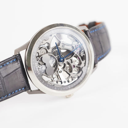 Hermes Slim D'Hermes Watch Squelette Lune 39.5MM Black