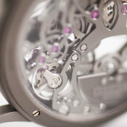 Hermes Slim D'Hermes Watch Squelette Lune 39.5MM Black