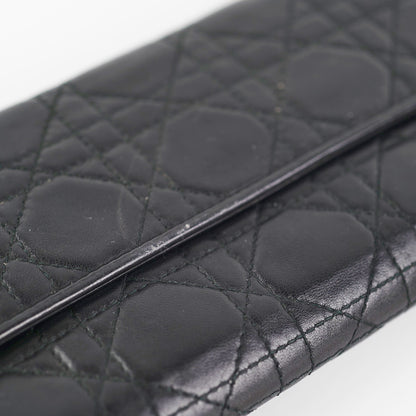 Christian Dior Cluitch Wallet On Chain WOC Black
