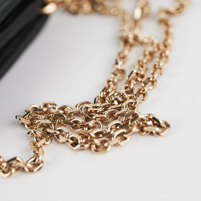 Christian Dior Cluitch Wallet On Chain WOC Black