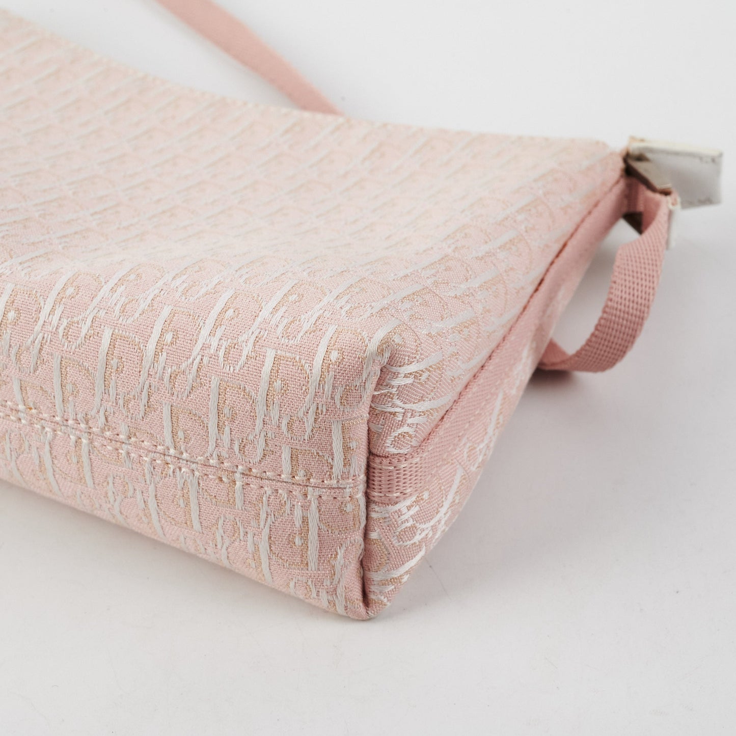ITEM 13 - Dior Vintage Diorissimo Trotter Pochette Bag Pink
