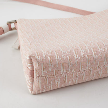 ITEM 13 - Dior Vintage Diorissimo Trotter Pochette Bag Pink