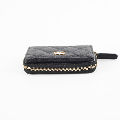 Chanel Black Caviar Cardholder