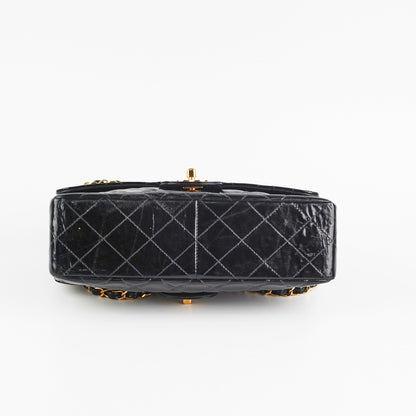 Chanel Double Sided Flap Bag Black