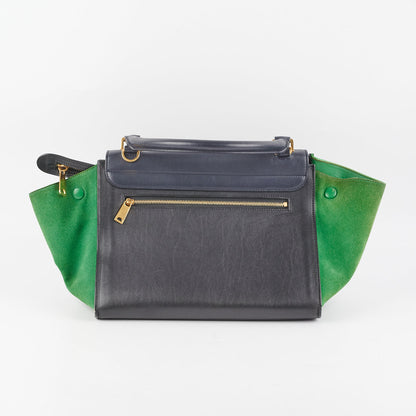 Celine Trapeze Green and Black