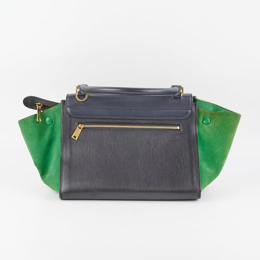 Celine Trapeze Green and Black