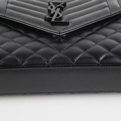 Saint Laurent Medium Envelope Bag Black