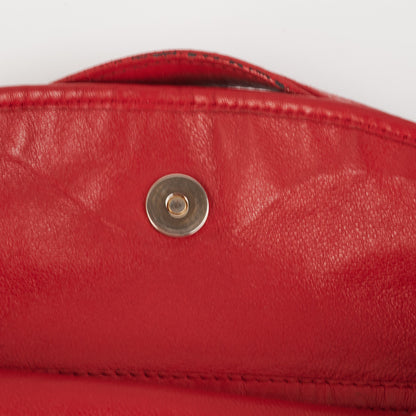 Dior Lady Dior Soft Shopper Tote Red