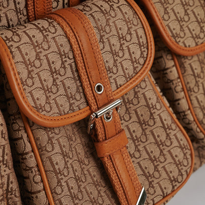 Dior Diorissimo Cargo Hobo Bag Brown