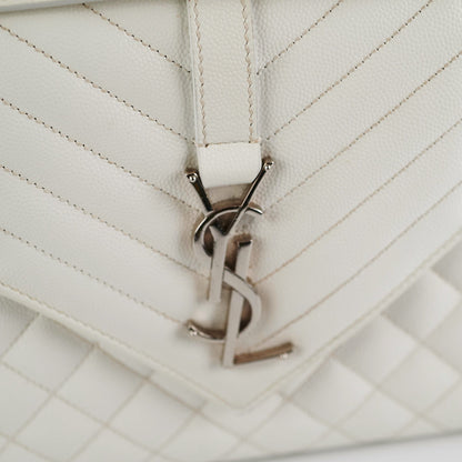 Saint Laurent Medium Envelope White