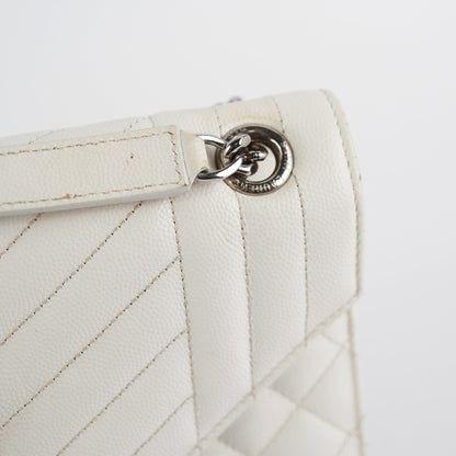 Saint Laurent Medium Envelope White