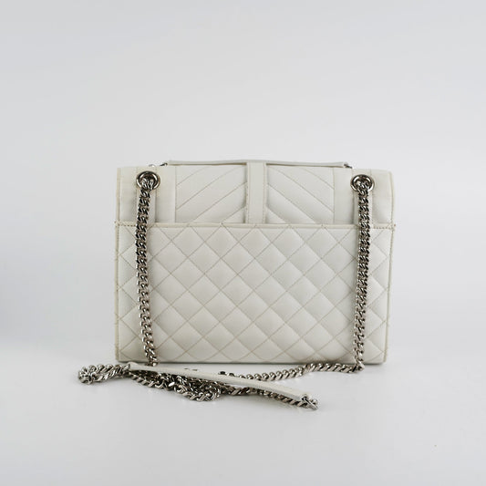 Saint Laurent Medium Envelope White