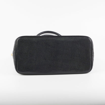 Chanel Madelion Black Caviar Tote